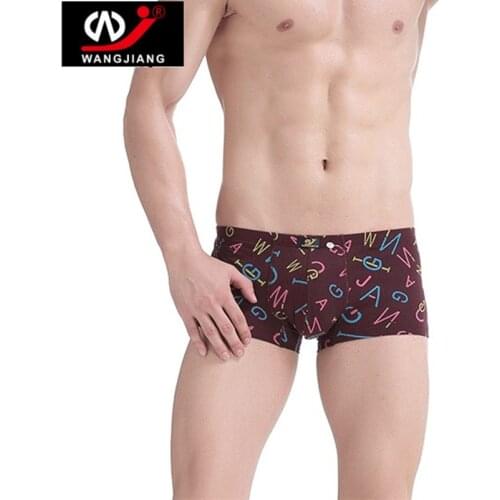 4pcs Cotton underwear men boxer underpants for male cuecas mens boxers calzoncillos hombre panties shorts sexy man