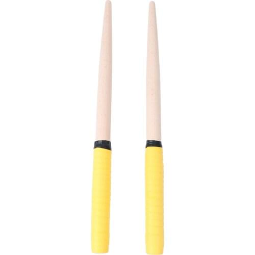 1 Pair 35x2cm Taiko Drum Drumsticks Wooden Drum Sticks Lightweight Percussion Sticks Percussion Instruments Parts & Accessories
