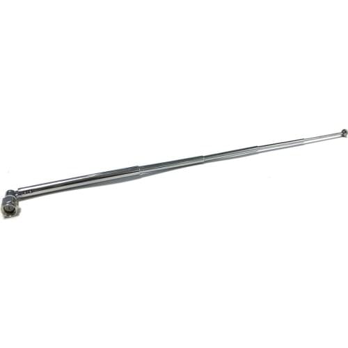 1PC Replacement 100mm 5 Sections Telescopic Antenna SMA male connector total 300mm for Radio TV DIY NEW Wholesale