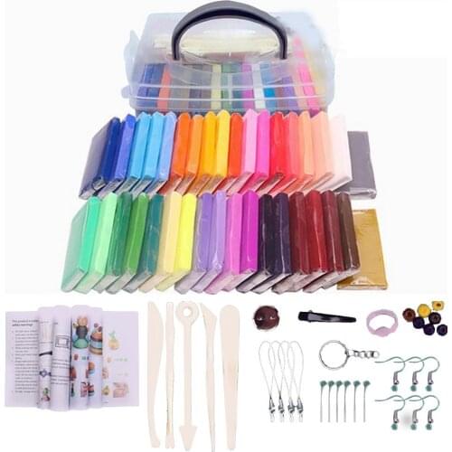 32 Colors Soft Clay DIY Toy Modeling Clay Belt Carving Kit For Children Learning Puzzle Handicraft Clay Plasticine Hand Toy Gift