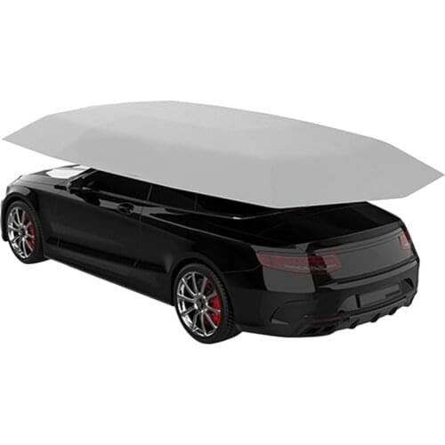 4.5x2. New Outdoor Car Vehicle Tent Car Umbrella Sun Shade Cover Oxford Cloth Polyester Covers Without Bracket Silver