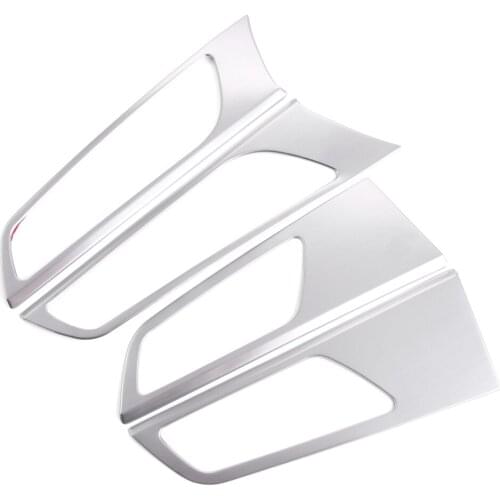 4Pcs/Set Car Door Handle Bowl Cover Interior Decoration Trim For Hyundai Tucson 3th 2015 2016 Stainless Steel Accessories