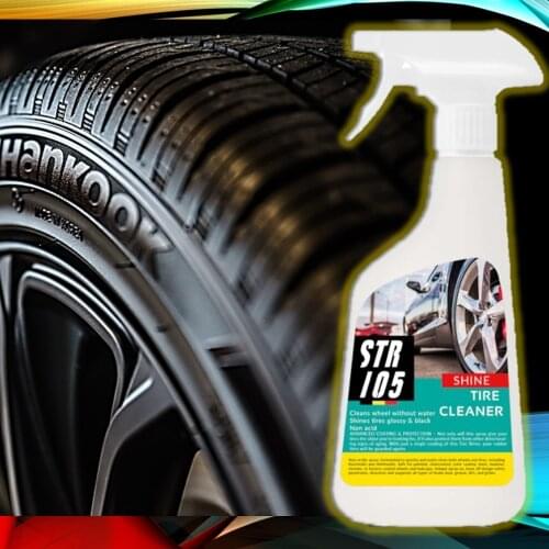 500 Ml Fast Rubber Gloss Polishing Wheel Cleaner Spray Tires Dimming Glare Filling Cleaning Car