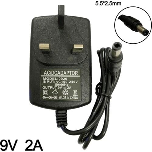 9V 2A 5.5*2.5mm AC DC Adapter For Octane Fitness Q35 Q35c Q35e Q35ce Q37 xR3c Power Cord