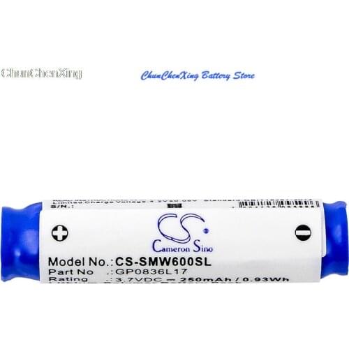 Cameron Sino 250mAh Battery GP0836L17 for Sony MH100, MW600