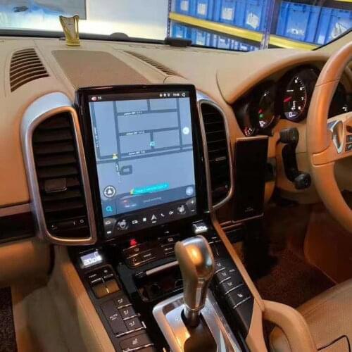 Car Radio 2 DIN Android Stereo Receiver For-Porsche Cayenne 2011-2016 Vertical HD Screen GPS Navigation Video Multimedia Player