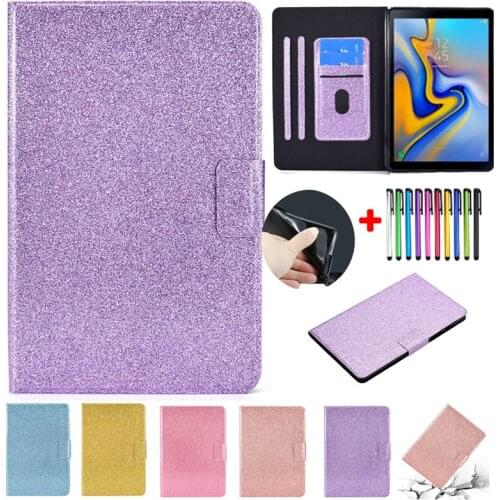 Tablet For Lenovo Tab M10 Case TB-X605X X505X Flip Funda M10 HD 2nd Gen 10.1 Soft TPU Etui For Lenovo Tab M10 Plus Case 10.3+Pen