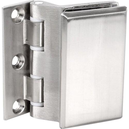 Stainless Steel Glass Door Hinge, Hinge Aluminum Alloy Partition, Office Glass Door Hinge Glass Door Clamp Sliding Door Hinges