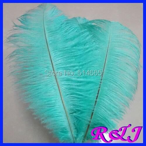 EMS Free shipping Cheap ostrich feather 100pcs 18-20 inches 45-50cm Mint Green / Light Green plumage ostrich plume