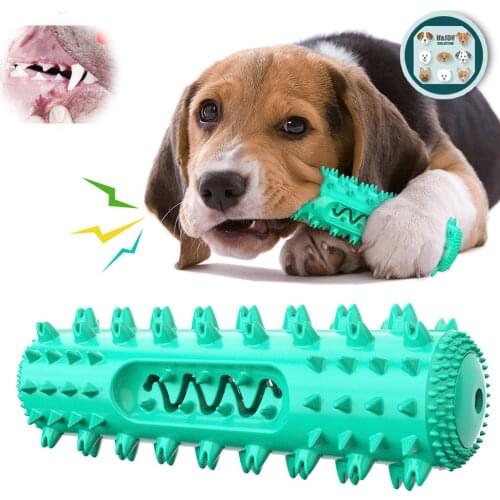 H&JOY Dog Molars ToothBrush Toy Chew Cleaning Brush Dog Interactive Toys Pet Tooth Cleaner Puppy Dental Care Dog Supplies