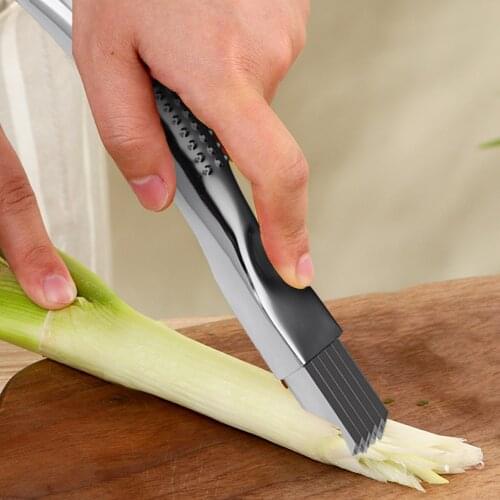 Stainless Steel Green Onion Slicer Vegetable Cutter Chopped Knife Scallion Rtefact Tool Kitchen Cutlery Cooking Tools