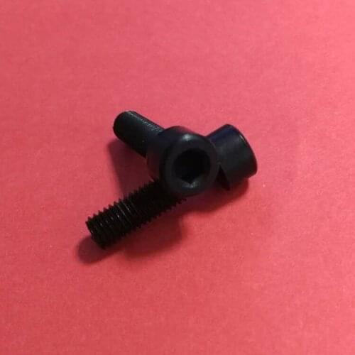 M4x25mm Environmental green plastic screw black hex socket cylindrical head screw blcak insulated nylon bolt black