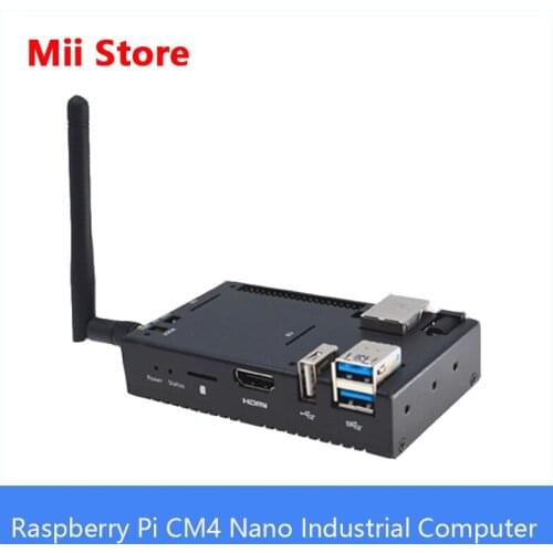 Raspberry Pi CM4 Nano Industrial Computer Board With A72 four core and 8G LPDDR4 Support Raspberry Pi OS