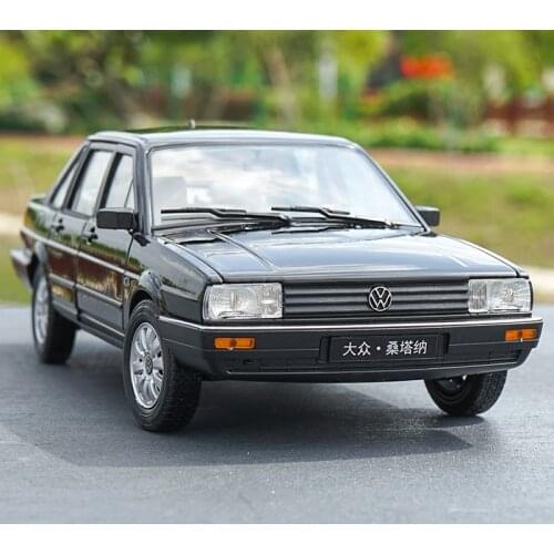 Original Factory 1:18 Volkswagen Santana Classic Metal Toy Model Car for Christmas/birthday Gift, Collection
