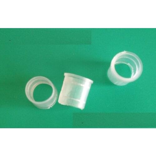 10.000PCS/lot Tooth Tube Line Protect Holder Plastic Transparent Cord Cover Wire Cables Protect Covers Wholesale Free Shipping