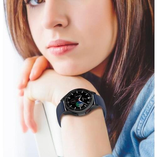 Silicone Wrist Strap Replacement Bracelet Smart Watch Band Wristband Loop Straps For Galaxy Watch4