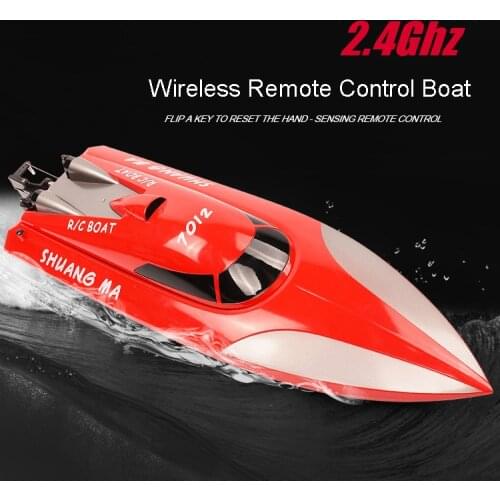 2.4 G Remote control high-speed double propeller remote control boat remote control speedboat electric remote control toy boat
