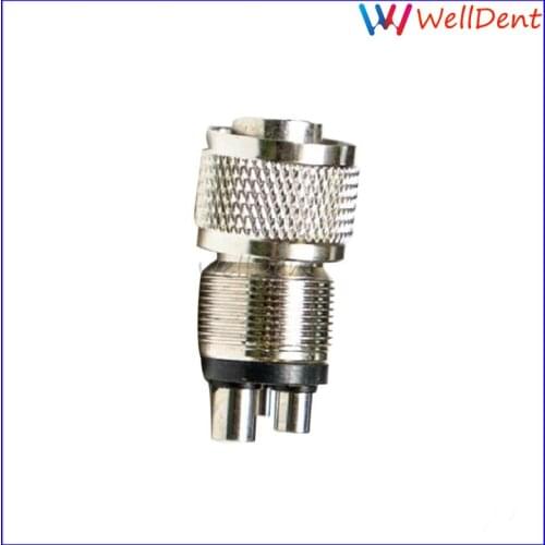 Dental Adapter 4 To 2 Hole Dental Clinic Handpiece Tubing Changer Connector