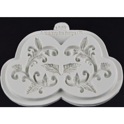 High Quality Silicone Emboss Leaf Fondant Cake Decoration Mold DIY Baking Tools