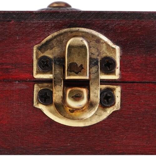 Vintage Style Woman Wooden Jewelry Hairpin Box Handcraft Collection