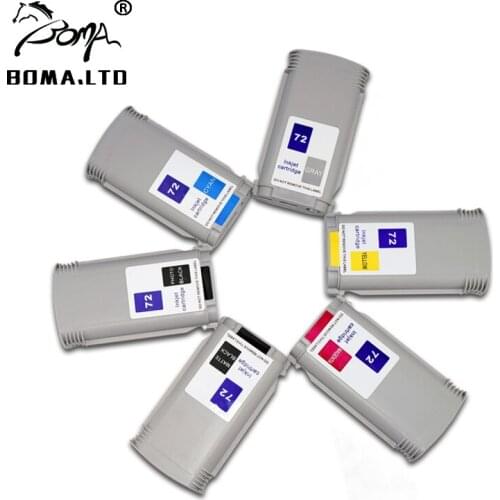 1 Lot T795 T770 T790 T610 T620 With Full Ink Cartridge For HP 72 Compatible For HP T1100 T1120 T2300 Printer Plotter