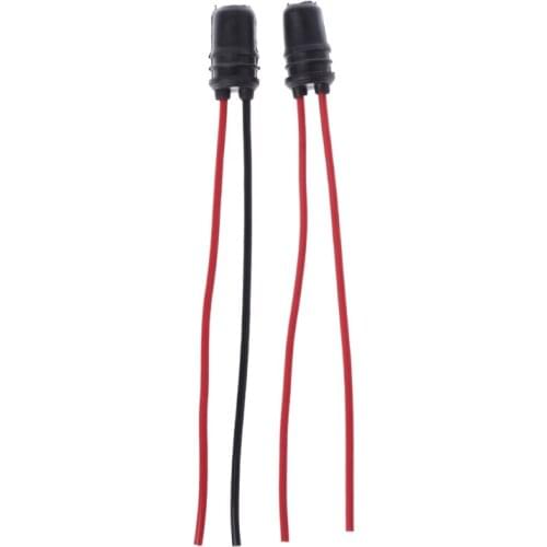 2019 2Pcs W5W Easy DIY installation Plug-in T10 Auto Car Light bulb Socket Holder Trucks Boats Connector Extension