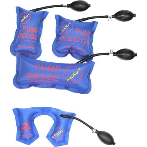 Auto Air Wedge Airbag Tools Lock Pick Set Pump Wedge Locksmith Tools Open Car Door Lock Hand Tools S M L U Size 4 Pcs/lot