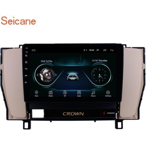 Seicane Android Car Radio Stereo GPS Navigation For Toyota old crown 2010 2011 2012 2013 2014 2 Din Touch Car Multimedia Player