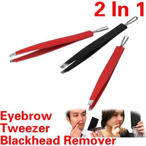 Clean Black Dirt Eyebrows In Japan Blackhead Rmover Tool 2 in1 Makeup Tool