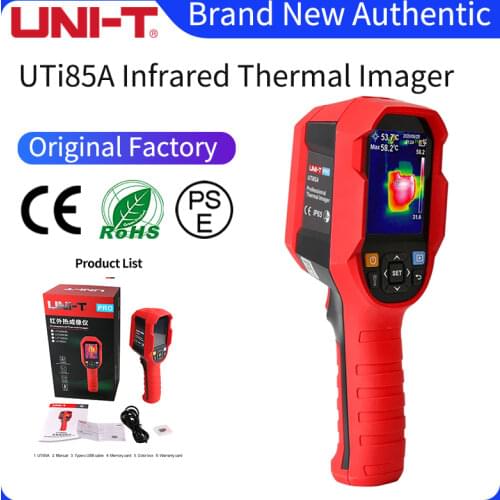 UNI-T UTi85A Infrared Thermal Imager -10~400°C Industrial Thermal Imaging Camera Handheld USB Infrared Thermometer hunt