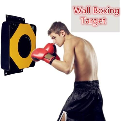 Faux Leather Wall Punching Pad Boxing Punch Target Training Sandbag Sports Dummy Bag Fighter Martial Arts Equipment Fitness Gear