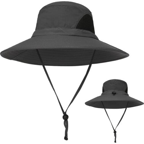 Women Men Cap Sun Hat Summer Beach Fishing Cap Wide Brim Hat UV Protection Cap For Camping Fishing Hiking Mountaineering