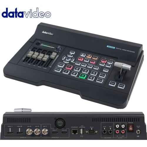 Datavideo SE-650 Switcher 2*SDI 2*HDMI inputs Video Directed Built-in Audio Mixer Animation 4 Channel Live Stream Video Switcher