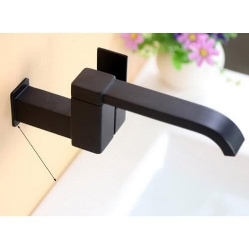 Copper Sink black cold tap Single Hole Faucet single cold in wall tap kitchen Faucet torneira bathroom banheiro SF420