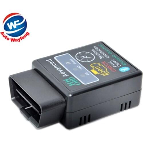 Mini ELM327 V2.1 Bluetooth HH OBD Advanced OBDII OBD2 ELM 327 Auto Car Diagnostic Scanner code reader scan tool hot selling