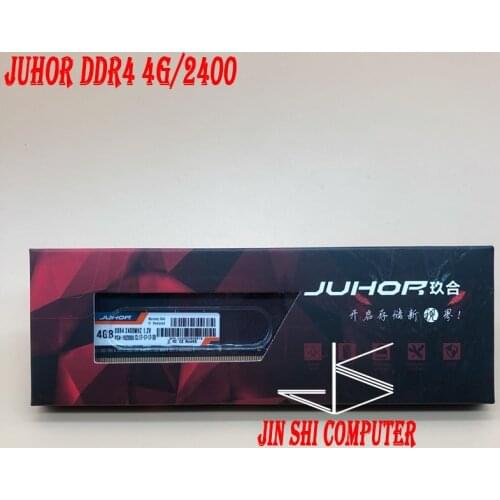 JUHOR ddr4 in RAMS 4gb 8gb 16gb Desktop Memory with Heat udimm 2400mhz 2666mhz 3000mhz PC RAM 1.2V New dimm Ship memoria ram