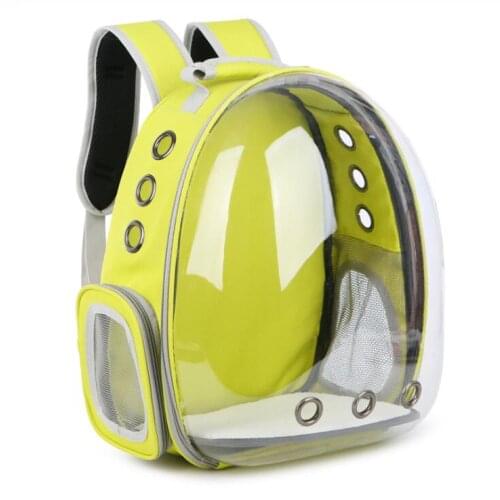 Astronaut pet carrier Bubble Carrying Travel Bag Breathable Space Capsule Transparent Pet Carrier Bag Dog Cat Backpack New