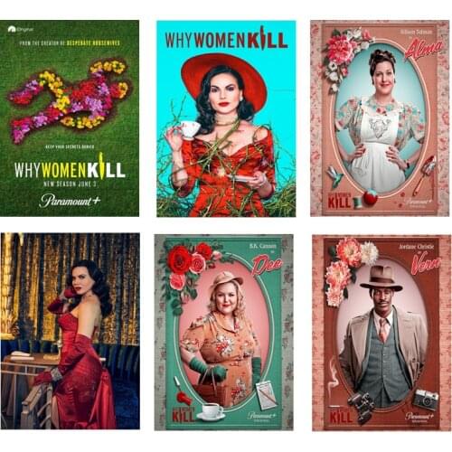 Why Women Kill Season 2 poster wall stickers wall stickers home decor living room living room decoration stickers