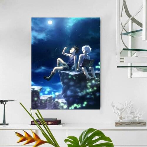 Poster HD Print Hunter X Hunter Anime Nordic Style Childrens Room Canvas Wall Artist Home Decoration