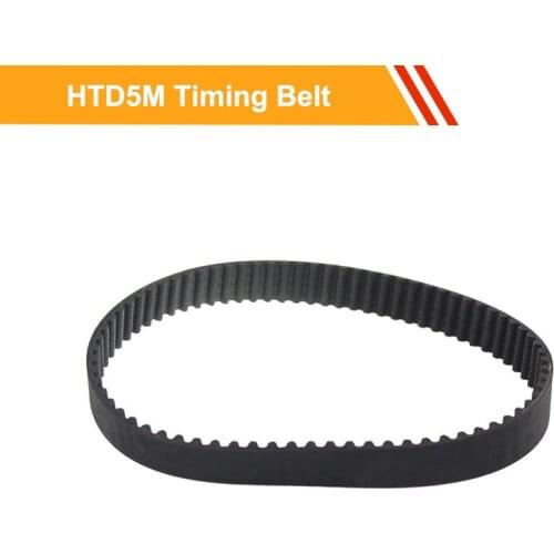 HTD5M Closed loop Gear Belt 400/405/410/415/445/450mm Rubber Transmission Belt 10/15/20/25mm Belt Width Timing Belt