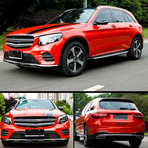 SUNICE 4 Colors High Gloss Metallic Car Vinyl Wraps Autocar Vehicle Body Paint Wrapping Film Self Adhesive DIY Sticker Decals