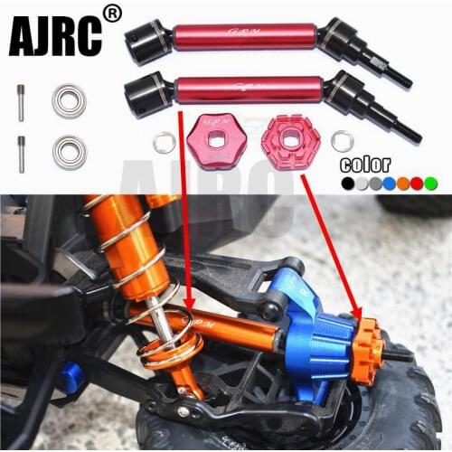 TRAXXAS 1/10 MAXX hard steel thickened joint + aluminum alloy CVD type joint + dragon claw thickened 2mm hexagon adapter #8950