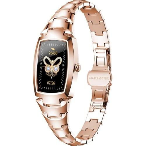 2020 Smart Watch Women Bracelet Heart Rate Blood Pressure Monitor Womens Watches IP67 Waterproof Smartwatch for Android ios