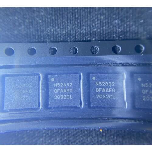 5pcs/lot 52832 52832-QFAA NRF52832-QFAA NRF52832 NRF52832QFAA NRF52832-QFAA-R QFN48 Original free shipping