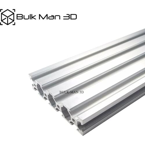 V Slot 2080 Sliver/Black Anodized Linear Rail for 3D Printer,CNC Router,V Slot Rail,Aluminium Profile