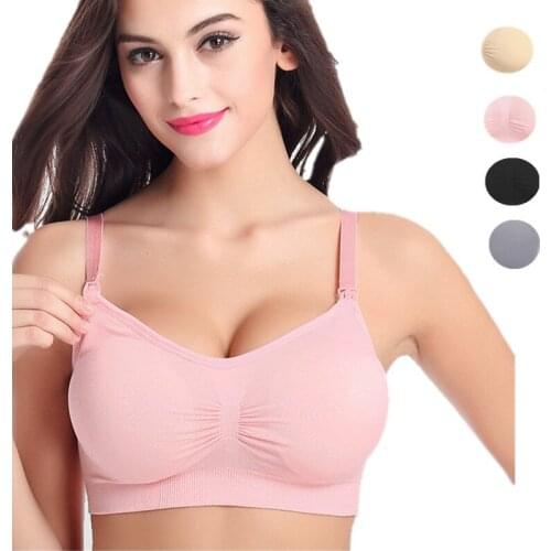 Women Maternity Bra for Feeding Pregnancy Breastfeeding Bra Nursing Underwear Clothes for Pregnant women Clothing Plus size
