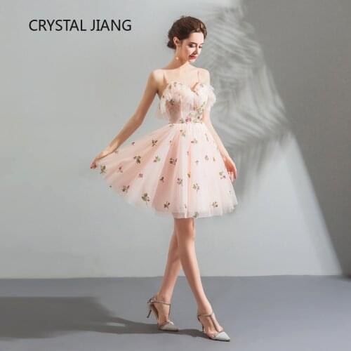 CRYSTAL JIANG V-neck Women Dresses