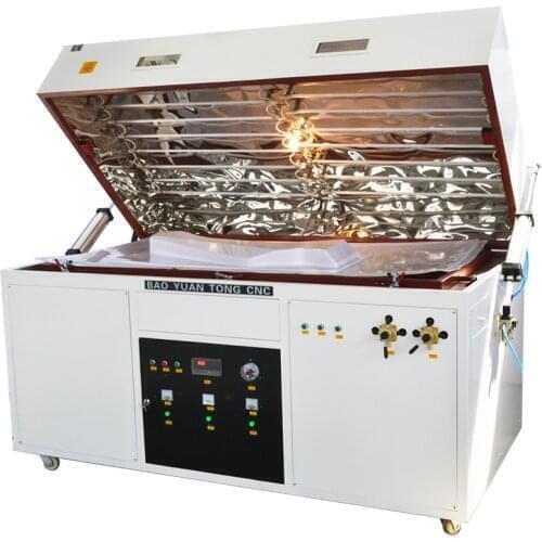 Hot sale acrylic ABS vacuum forming machine 1218 1224 for advertising signs logo plastic sheet vacuum thermoforming machine pri