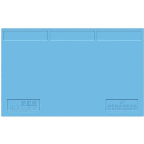 MaAnt G1 500*300mm 6-Color Anti-High Temperature And Anti-Static Multifunctional Silicone Mat For Electronic Mobile Phone Repair