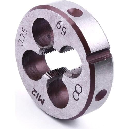 Metric HSS Thread Die Right Hand Tap Pitch M12X0.75MM / M12 X1.0MM / M12 X1.5MM
